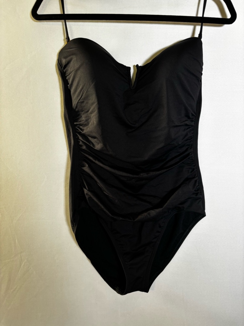 Classic Black One-Piece Swimsuit Tommy Bahama Size 12 NWOT